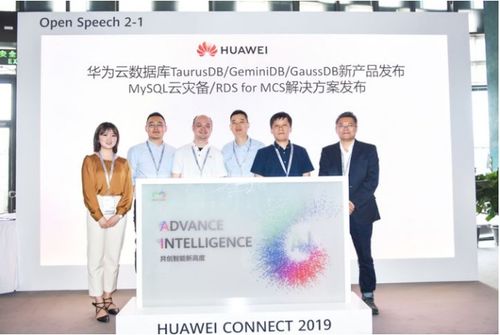 华为云数据库携新品惊艳亮相2019华为全联接大会